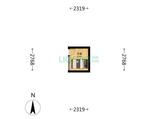义达里胡同 1室0厅0卫 8平方
