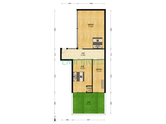 建新巷散盘 1室0厅0卫 64平方