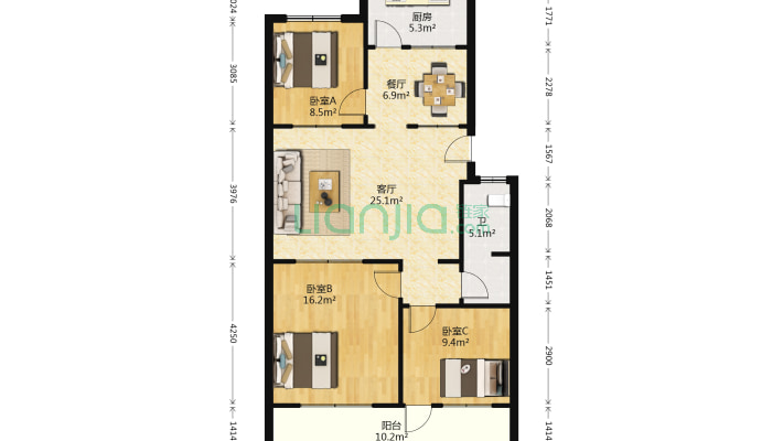 艺术之家二手房实景图