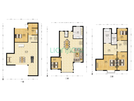 新浦江城(江栀路350弄) 5室1厅3卫 318平方