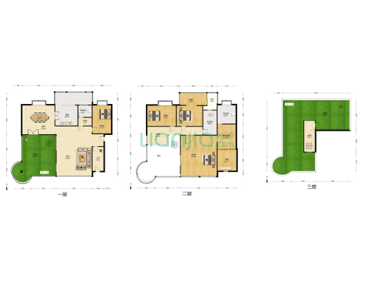 锦泰苑 6室2厅3卫 388平方