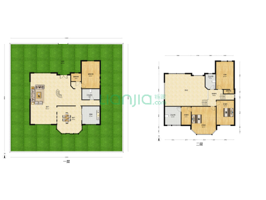 鑫山汇众苑 3室2厅3卫 340平方