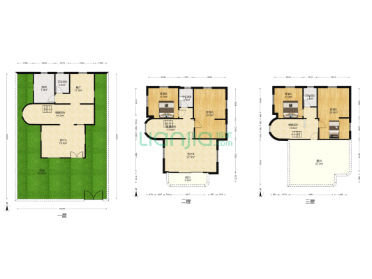 湖滨北路东四大街 4室3厅3卫 213平方