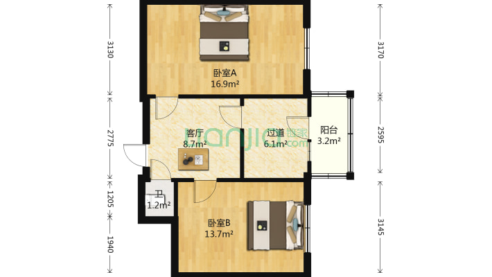 太药B小区二手房实景图