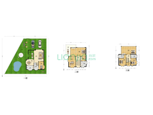 华南碧桂园翠湖居 6室2厅4卫 245平方