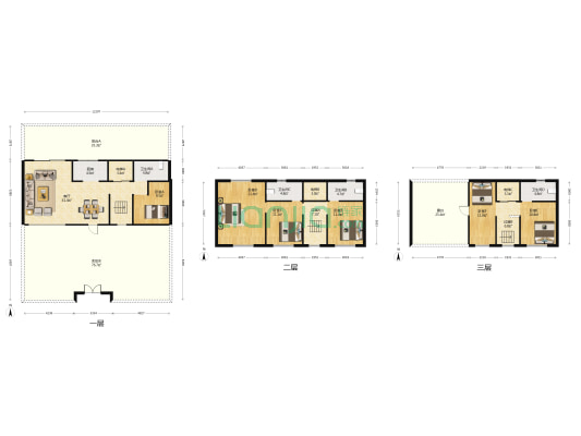 国投襄阳院子 6室1厅4卫 169平方