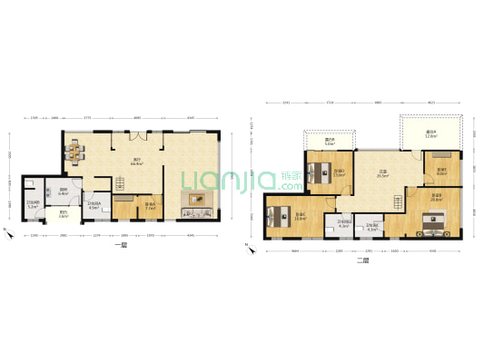 威尼斯印象 5室1厅4卫 246平方
