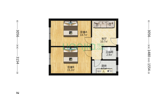 德宽路2号二手房实景图
