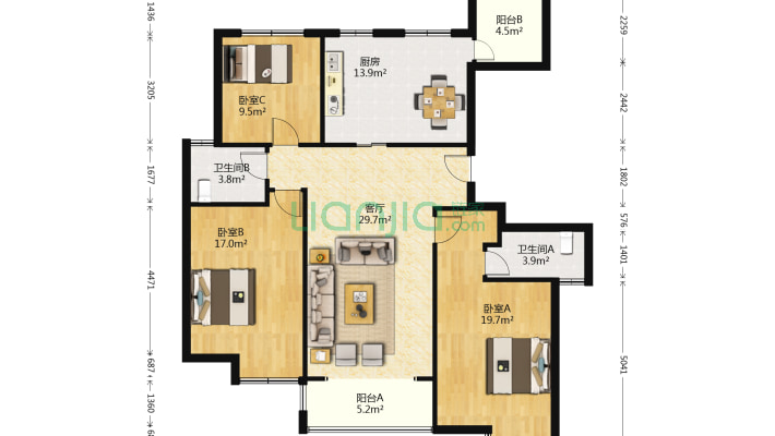保利御樽苑二期二手房实景图