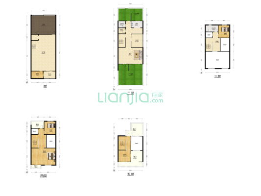 华润桃源里C区 4室1厅2卫 257平方