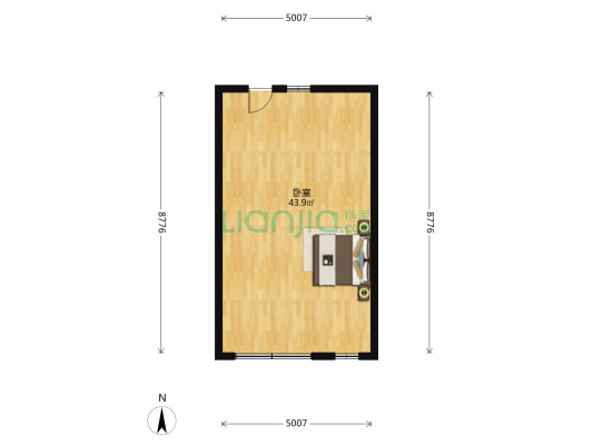 天印鸿图 1室0厅0卫 66平方
