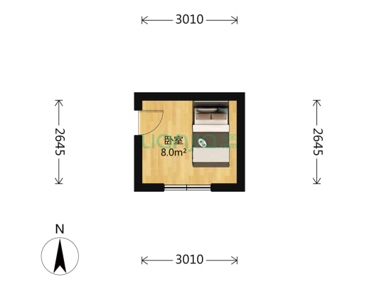新华里(和平区) 1室0厅0卫 15平方