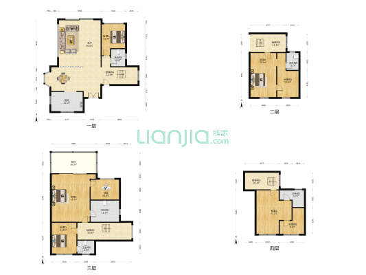 碧桂园威尼斯城倚翠香堤 6室1厅5卫 339平方