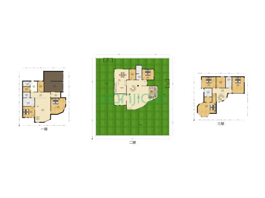 云顶别墅 6室2厅6卫 498平方