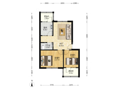 本房所在社区大约30栋楼，园林社区，有健身器材和滑梯-涿州范阳水电小区户型图