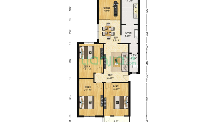 精密巷（路）二手房实景图