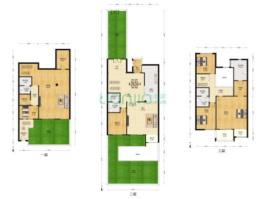 林隐天下二期 4室2厅7卫 371平方