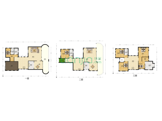 狮子湖壹号公馆 6室3厅5卫 451平方