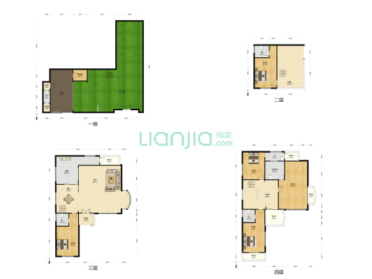 东怡雅苑一二期 5室2厅6卫 532平方