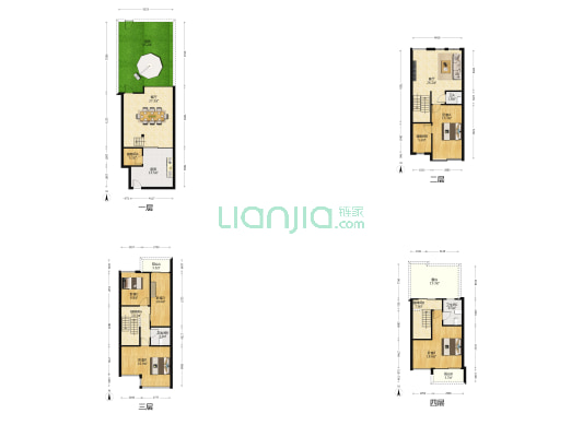 幸福湾2组团 5室2厅3卫 182平方