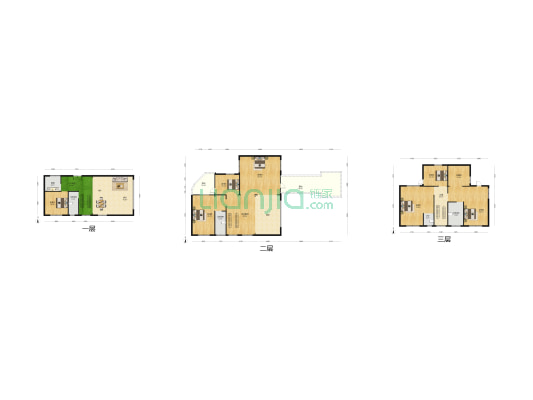 金海山庄 8室1厅4卫 239平方