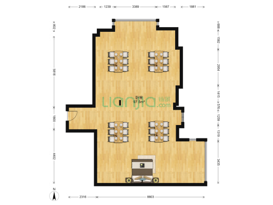 九座花园 1室0厅0卫 142平方
