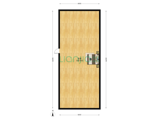 迎飞花园 1室0厅0卫 107平方