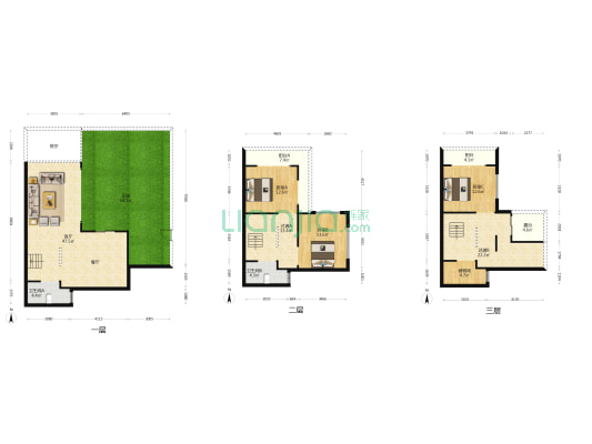 万科棠樾七期 3室1厅2卫 133平方