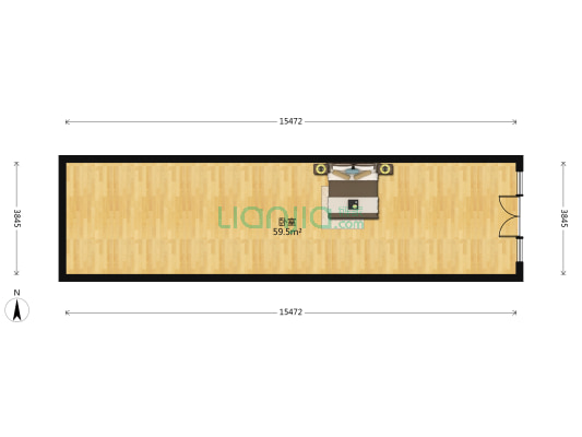 万科九龙山 1室0厅0卫 72平方