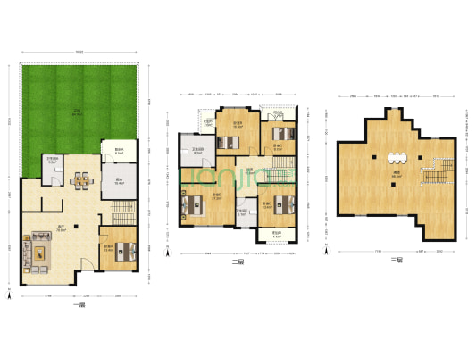 金鸡湖壹号 5室1厅3卫 302平方