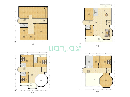 雅居乐壹号府邸 9室2厅6卫 761平方