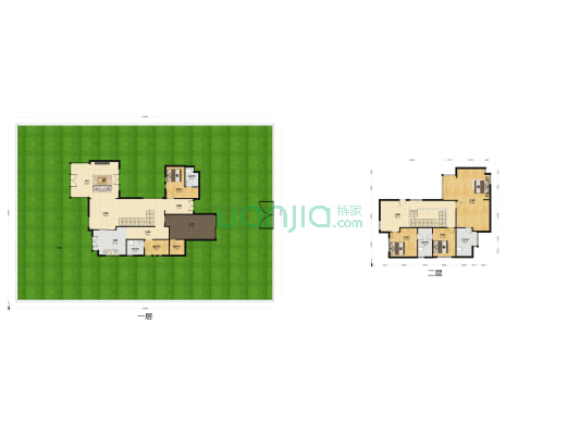 芦花庄园 4室1厅4卫 321平方
