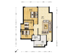 卓锦城六期 3室2厅 西南-成都卓锦城六期户型图