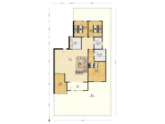 精装大洋房，260平米的大院，业主诚意出售-涿州高铁新干线户型图