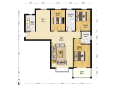 邂逅水岸花城，拥揽自然诗意的温馨港湾-涿州水岸花城户型图