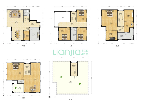 齐明别墅 9室1厅4卫 304平方