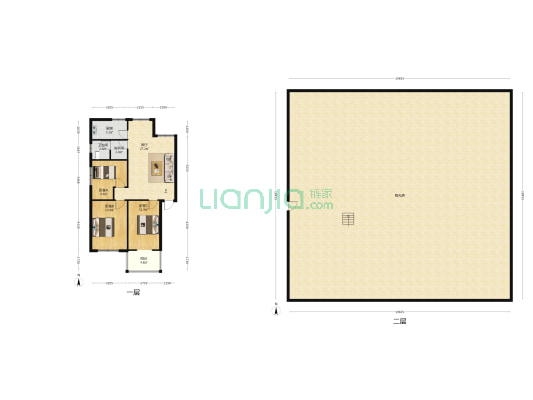 天润雅苑 3室1厅2卫 121平方