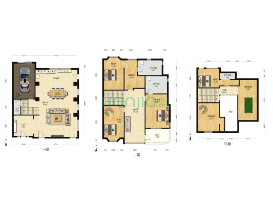 玫瑰园 5室2厅4卫 301平方