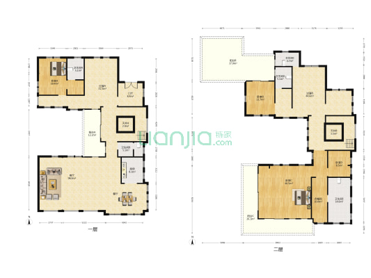 保利公园2010拉菲庄园 4室1厅5卫 340平方