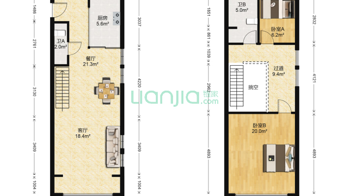 宽塘爱情公寓二手房实景图