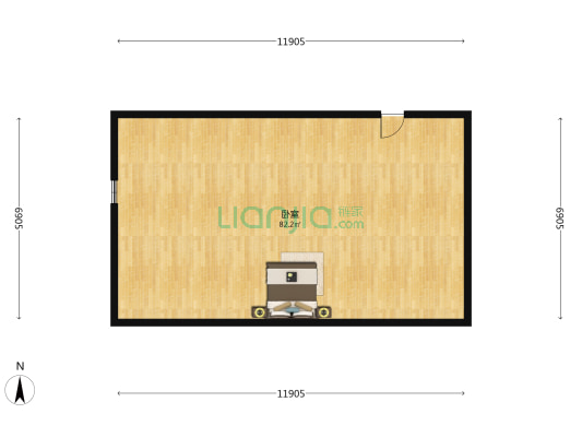美华北路 1室0厅0卫 71平方