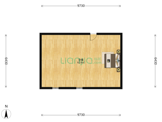 南越雅轩 1室0厅0卫 77平方