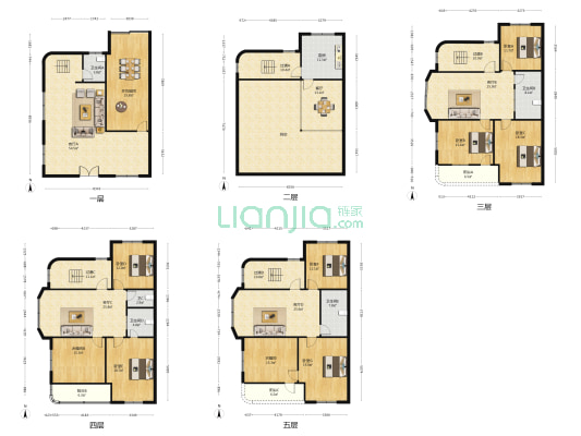 祥和小区 8室5厅5卫 509平方
