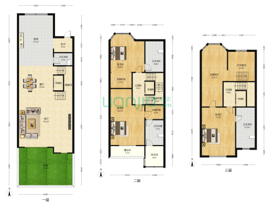 广泽澜香 4室2厅4卫 260平方