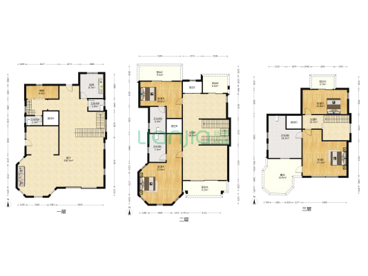 莲花山高尔夫别墅 4室1厅5卫 436平方