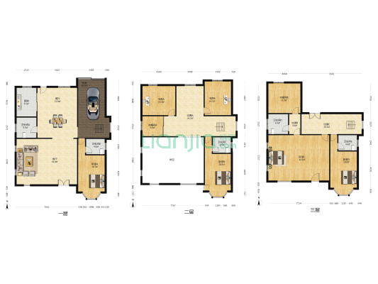 紫园御墅 6室2厅5卫 430平方