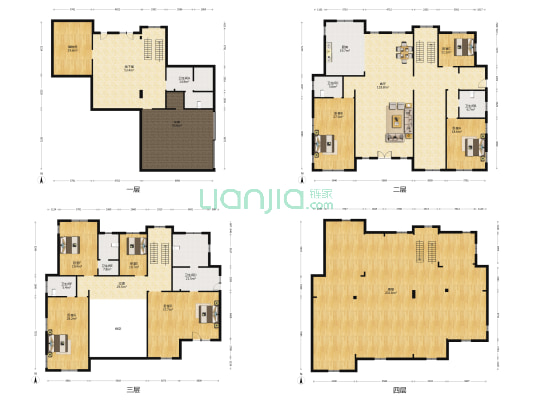 中信城拉斐庄园 7室1厅6卫 479平方