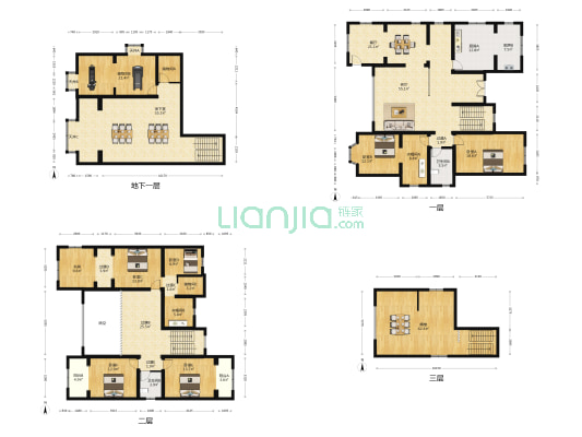 水色时光三区 7室2厅2卫 291平方