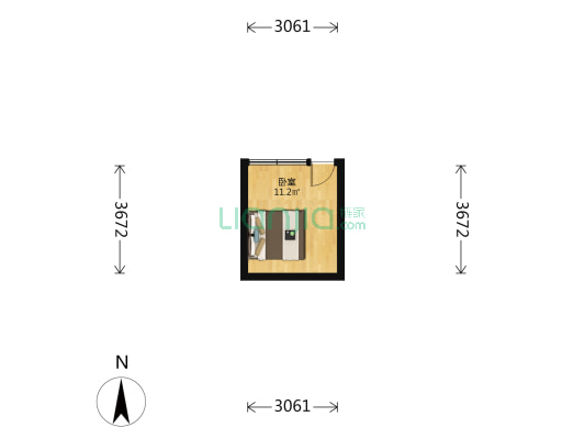 三井胡同 1室0厅0卫 15平方