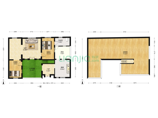 勒流单家黄连社区 2室1厅1卫 149平方